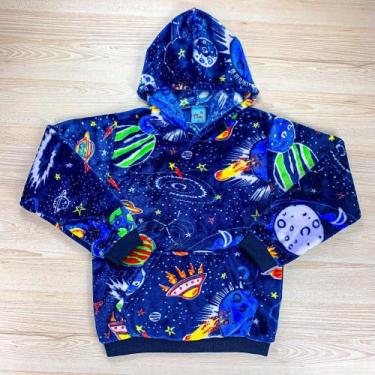 Imagem de Casaco fleece cobertor de bebê - ., Cor única, Tam 8 anos 