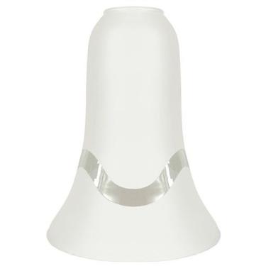 Imagem de Vidro Vivel liso fosco filetado onda para pendente e lustre - CM GLASS