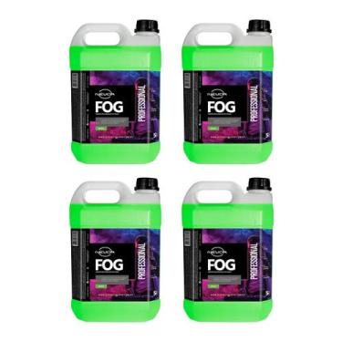 Imagem de 4 Líquidos Para Máquina De Fumaça 5 Litros Fluido Linha Professional D
