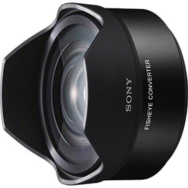 Imagem de Sony Conversor de olho de peixe VCLECF2 10-13 mm f/2.8-22 para câmeras Sony Mirrorless, preto