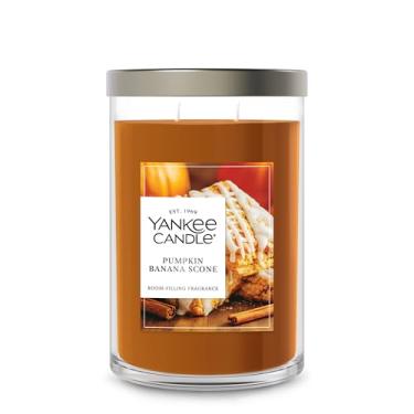 Imagem de Yankee Candle Vela de abóbora de banana com assinatura grande