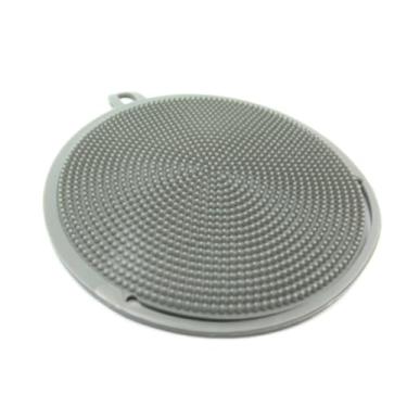 Imagem de Esponja De Borracha para Limpar Air Fryer E Formas Anti Risco - Cor: Cinza