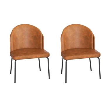 Imagem de Conjunto 2 Cadeiras Oslo 80x56x59cm - Compoarte