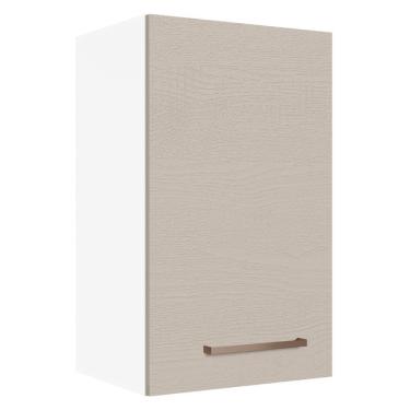 Imagem de Armário Aéreo 40 Cm 1 Porta Branco/crema Agata Madesa Branco/crema