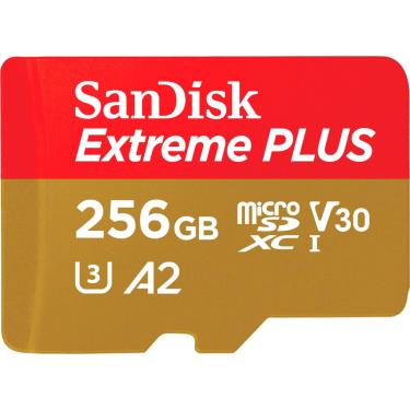 Imagem de SanDisk - Cartão de memória microSDXC UHS-I Extreme PLUS 256GB-SDSQXBD-256G-AN6MA