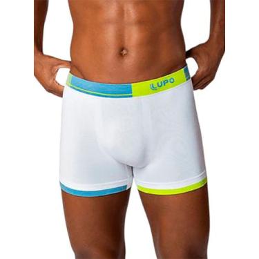 Imagem de Cueca Boxer Lupo 00766-020 Masculina Sem Costura Microfibra T. P/GG, P