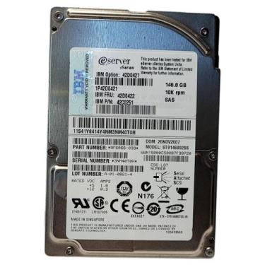 Imagem de Hd Ibm/seagate St9146802ss 146gb Sas 10k 2.5 Fru:42d0422 Servidor