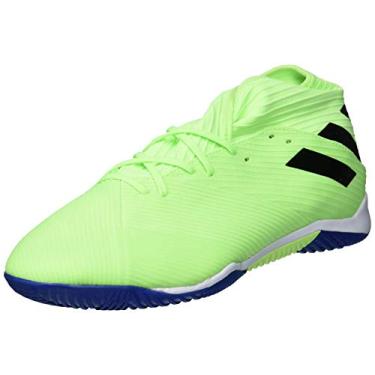 Imagem de adidas Tênis de futebol masculino Nemeziz 19.3, Sinal verde/preto/azul royal, 3.5
