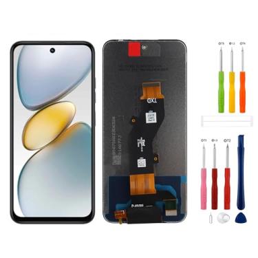 Imagem de SwarKing Substituição compatível com Tecno Spark Go 1 KL4 (Preto Sem Moldura) Tela LCD Touch Screen Digitalizador Montagem com Ferramentas de Reparo