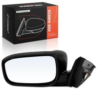 Imagem de A-Premium Espelho retrovisor elétrico do lado do motorista - compatível com Honda Accord 2003 2004 2005 2006 2007 - Espelho retrovisor externo externo não aquecido dobrável preto