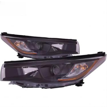 Imagem de Lâmpada de neblina esquerda direita LED luz diurna frontal LED conjunto de farol lâmpada ampla compatível com Highlander 2014-2016 81150-0E250 (esquerda)