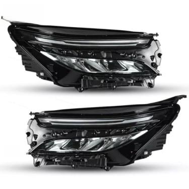 Imagem de Lâmpada de neblina esquerda direita LED luz diurna frontal LED conjunto de farol lâmpada de canto ampla compatível com EQUINOX 2022 84949292 (direita)