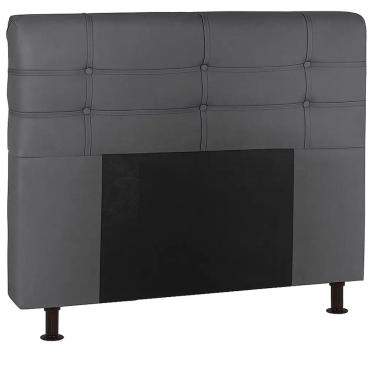 Imagem de Cabeceira Paris Casal Courino Havaí Cor Cinza