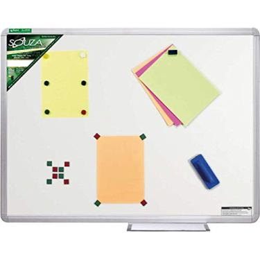 Imagem de Quadro Aviso Magnetico 120x090cm Branco Aluminio - 01 Unidade, Souza, 5305, Multicor