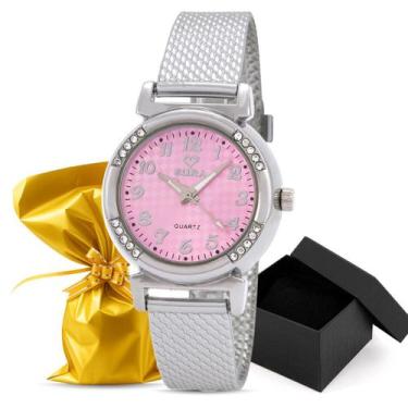 Imagem de Relógio Eura Silicone Feminino Pulseira de Silicone Original Embalagem