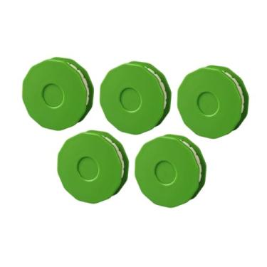 Imagem de UGPLM 5x Bicicleta Chain Oiler Roller Lubricator Ferramenta de manutenção de bicicletas para mountain bike versátil, Verde
