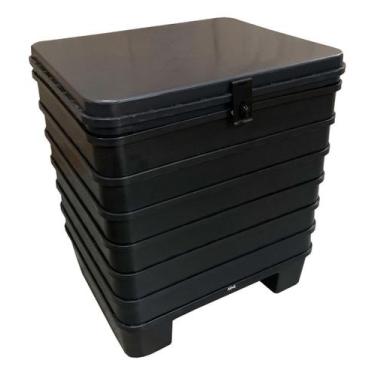 Imagem de Bau Bauleto 134 Litros Motoboy 6 Extensores Mn3 - Geral