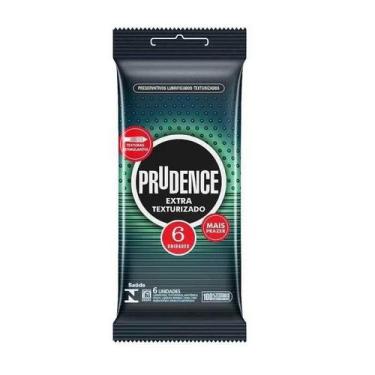Imagem de Preservativo Prudence Extra Texturizado 6 unidades
