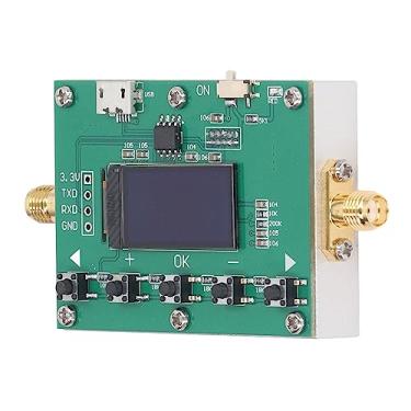 Imagem de Módulo Programável de Atenuador Digital RF 6G Alta Precisão 30dB Exequendo 0,25dB OLED Visor CNC Caixa de alumínio para engenheiros de controle de sinal de RF