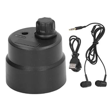 Imagem de Monitor de vazamento de tubo de água alta sensível sensível a vazamento de vazamento de vazamento de som amplificador de som sem fio Ferramenta de audição de tubo de parede para