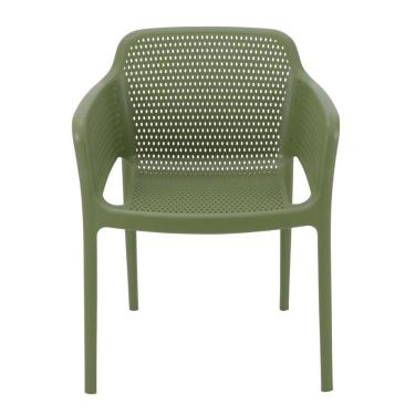 Imagem de Cadeira Tramontina Gabriela Em Polipropileno E Fibra De Vidro Verde Oliva