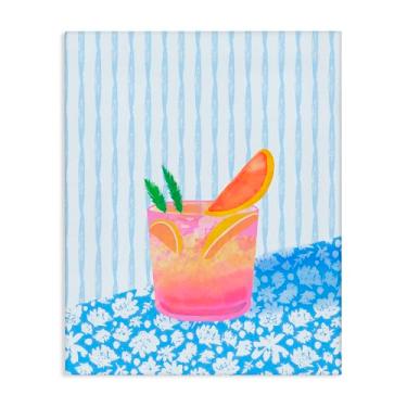 Imagem de Stupell Industries Arte de parede em tela Tequila Spritz Still Life por Dina Riddle, 76 x 61 cm