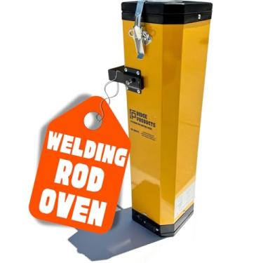 Imagem de Ridge Products Forno de haste de solda portátil de 5 kg | 110 V - 300 watts - temperatura máxima 148 °C - ajuste de hastes de 45 cm - trava com tampa fechada - comporta 5 kg | Melhor usado para hastes
