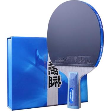 Imagem de Lâmina De Pingue-pongue De Competição, Raquete De Tênis De Mesa Profissional, Raquete De Pingue-pongue De Quebra Rápida, 8 Stars, Short Handle