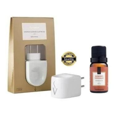 Imagem de Via Aroma Original Difusor Aromatizador Porcelana + Essência Lavanda o