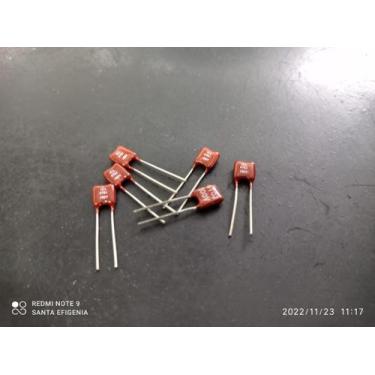 Imagem de 1x Capacitor Mica Prata 470pf/100v 5% Cm0/1 Icl