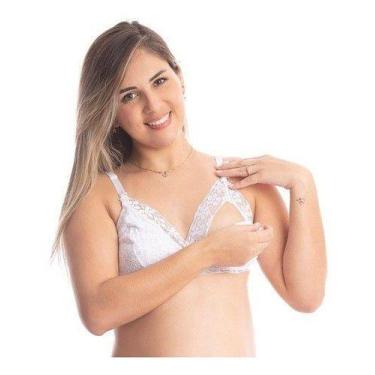 Imagem de Kit C/2 Soutien Conjunto Amamentacao Sutia+ 2 Calcinha Renda - Sou Gat