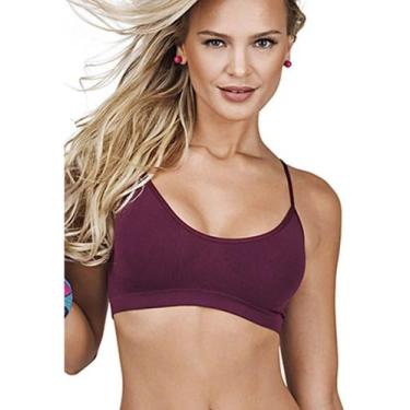 Imagem de Sutiã Novo Ultraleve DeMillus 61400, Vinho barolo, UN