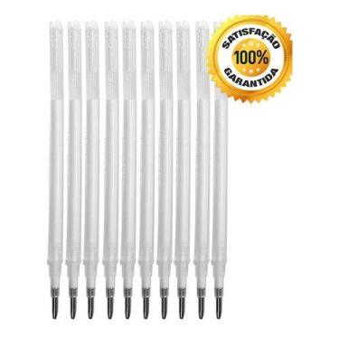 Imagem de Kit 20 Refil Caneta Mágica Fantasminha Tecido Apaga Branca - BERTO IMP