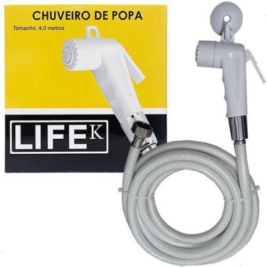 Imagem de Chuveiro De Popa Ducha Náutica Com Mangueira 4m Lancha Barco - LifeK, 