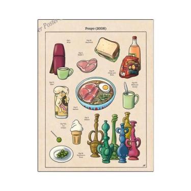 Imagem de Poster De Tela De Comida Japonesa Da Studio Ghibli, Ramen, Cavalo, Cav