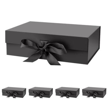 Imagem de Caixa de presente DaiJoob para presentes 26,67 x 19,05 x 7,87 cm com f
