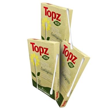 Imagem de Hastes Flexíveis 75Un Maquiagem bastonetes branco 3 Pacotes