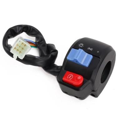 Imagem de Botão De Sinal De Direção Para Bicicleta Elétrica Scooter Motocicleta 