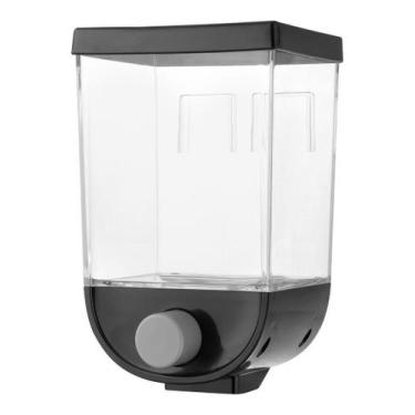 Imagem de Dispenser De Alimentos E Cereais P/ Parede Quadrado 1 Litro - Clink, P