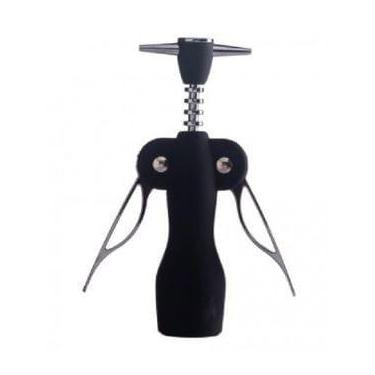 Imagem de Saca Rolhaborrachado Inox Preto 18 cm Mimo AC9188 - Mimo Style