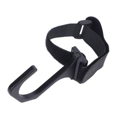 Imagem de Haofy Cabide de de Roda do Volante Gancho do Capacete Universal Acessório de Carros Scratch Prooft Angle Ajustável Com Cinta de Alumínio