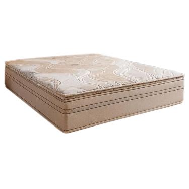 Imagem de Colchão Dom Queen com Molas Ensacadas 32x198x158 Bio Flex Cor Bege