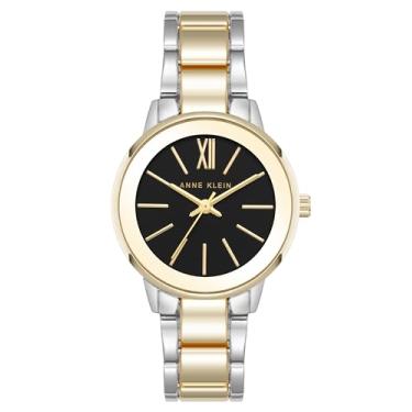 Imagem de Anne Klein Relógio de pulseira feminino, Dourado