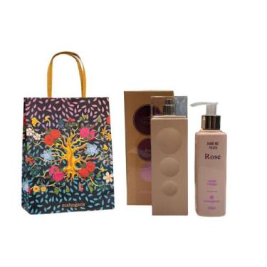 Imagem de Kit Make Me Fever Rose Mahogany 2 Produtos + Sacola Presente - Perfume