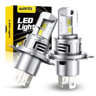 Imagem de Lâmpadas LED AUXITO H4 9003 33.000LM 6500K Luz de neblina branca x2