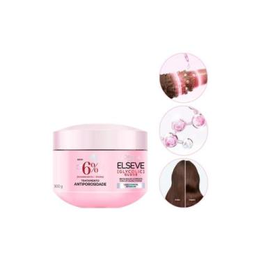 Imagem de Máscara Creme Elseve Glycolic Gloss Mais Brilho 300g Antiporosidade
