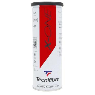 Imagem de Bola de Tênis Tecnifibre X-One - Tubo com 3 Bolas-Unissex