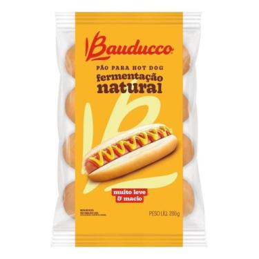 Imagem de Kit c/ 3 Pao De Hot Dog Bauducco 200g