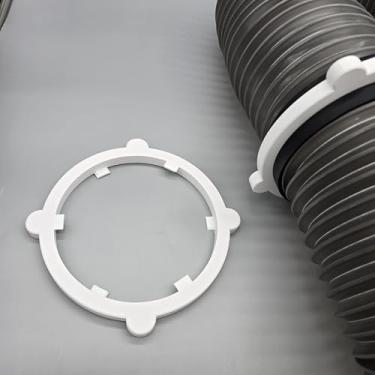 Imagem de Conector de mangueira para Ecoflow Wave 2 3, acoplador de extensão de mangueira AC, adaptador de junção de mangueira para duto de onda Ecoflow (12,7 cm e 15,2 cm)