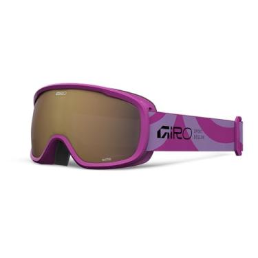 Imagem de Giro Óculos de esqui Buster Kids – Óculos de snowboard para jovens, meninos, meninas – fluxo roxo lilás, rosa âmbar